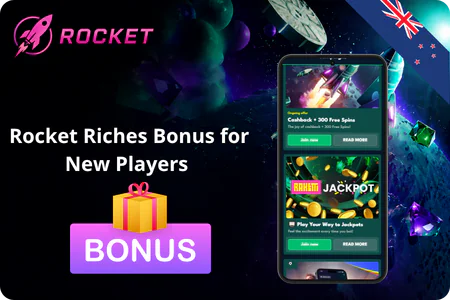 Rocket Riches Bonuses for New Players
